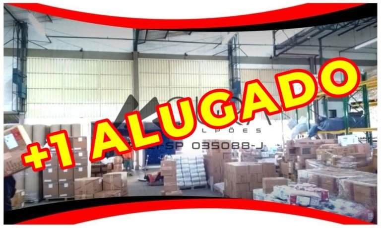 +1 Galpão Alugado em Cumbica Guarulhos com 1.000m² Moura Galpões