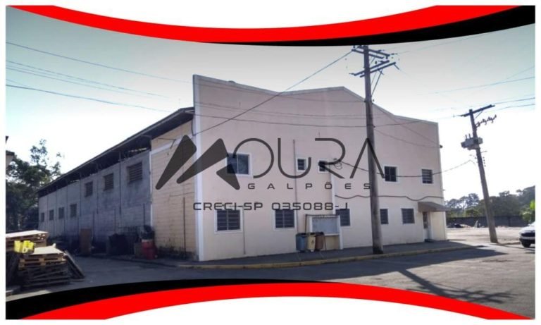 Galpão Cond. Fechado em Mogi das Cruzes para Locação com 1.300m² Moura Galpões 01
