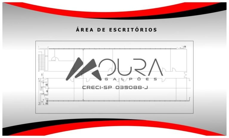 Galpão Industrial em Itaquaquecetuba para Venda com 19.000m² Moura Galpões 25