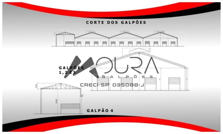 Galpão Industrial em Itaquaquecetuba para Venda com 19.000m² Moura Galpões 29