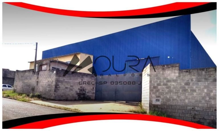 Galpão em Itaquaquecetuba para Locação com 750m² Moura Galpões 01