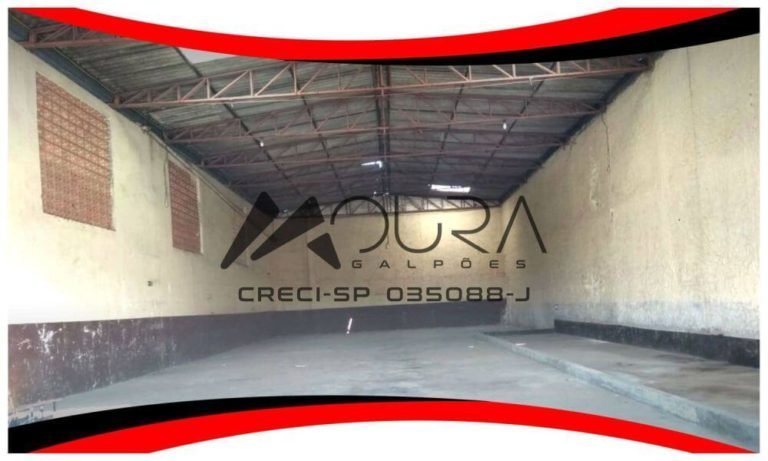 Galpão no jardim São Geraldo para Locação com 3.000m² Moura Galpões 01