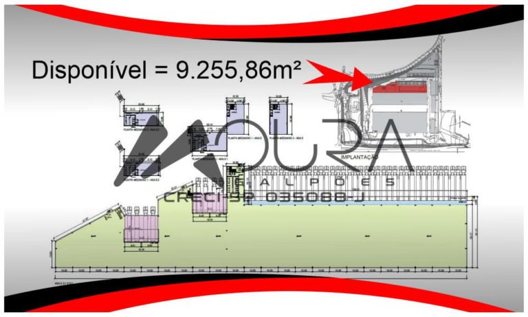 Galpão para Locação ao Lado do Aeroporto Guarulhos com 9.255,86 m² e 9.830,21 m² Moura Galpões 08