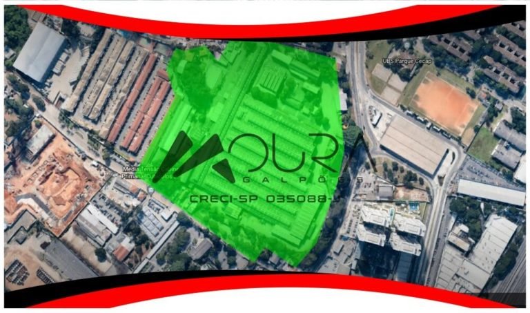 Galpão para Locação no Pq. Cecap em Guarullhos Próximo ao Aeroporto com 44.466 m² Moura Galpoes 01