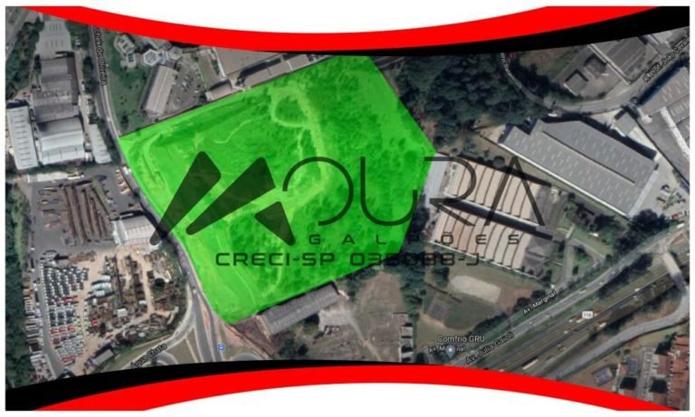 Área para Venda Bonsucesso Guarulhos com 55.000 m² Moura Galpões 01