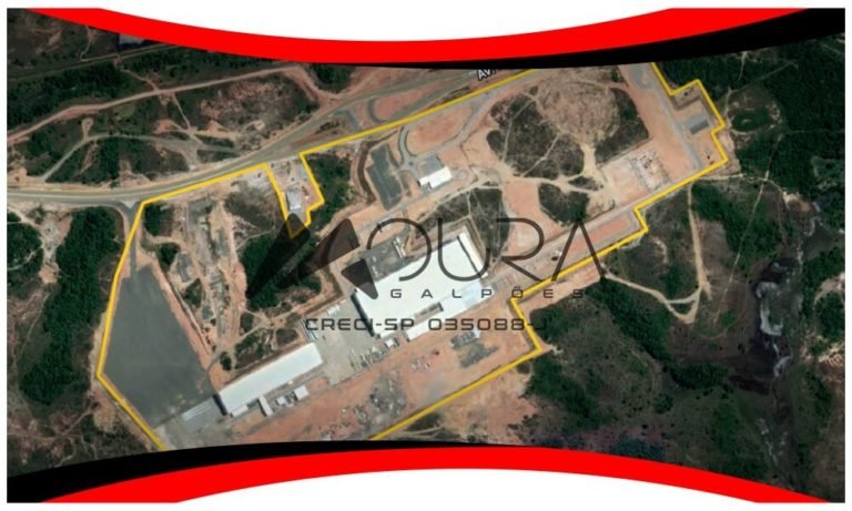 Galpão para Locação no Polo Industrial em Camaçari Bahia com 40.296m² Moura Galpões 01