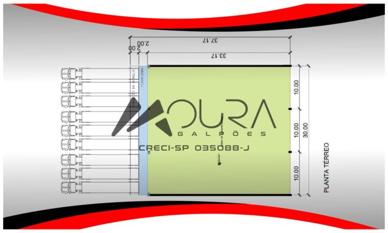 Galpão para Locação no Pq. Cecap em Guarulhos com 1.115m² Moura Galpões 07