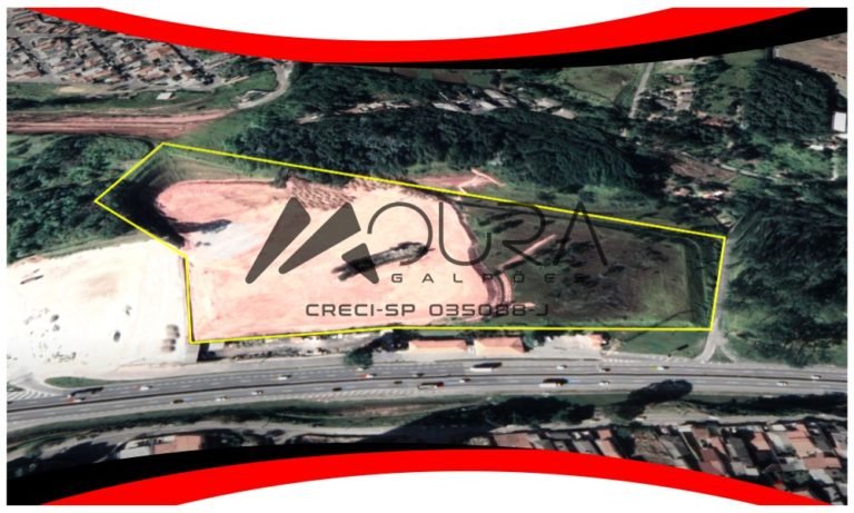 Excelente área para Venda em Arujá com 100.000m² Moura Galpões 01