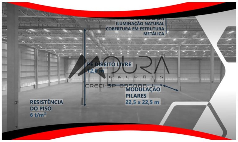 Galpão para Locação em Bonsucesso Guarulhos com 45.000m² Moura Galpões 02