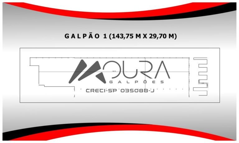 Galpão Industrial em Itaquaquecetuba para Venda com 19.000m² Moura Galpões 21