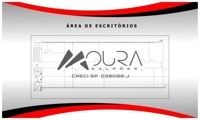 Galpão Industrial em Itaquaquecetuba para Venda com 19.000m² Moura Galpões 25