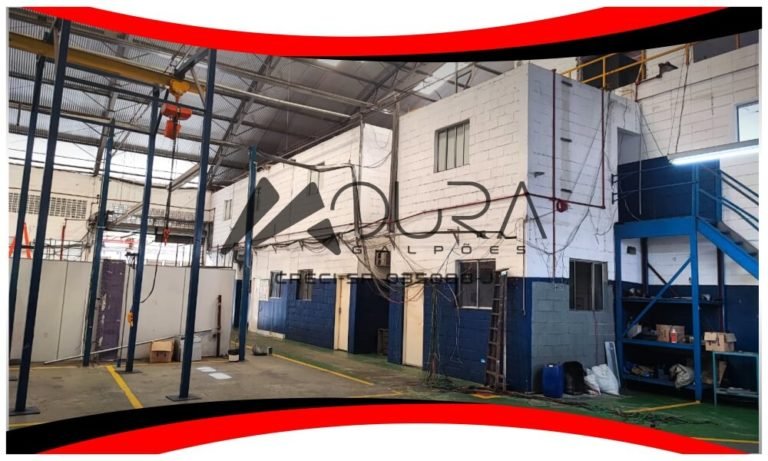 Excelente Galpão para Locação em Bonsucesso Guarulhos São Paulo com 3.000m² Moura Galpões 08
