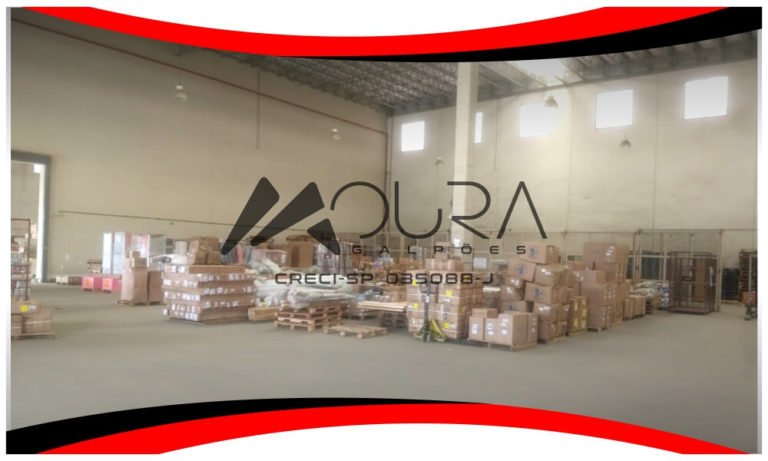 Excelente Galpão para Locação em Bonsucesso Guarulhos com 2.000m² Moura Galpões 01