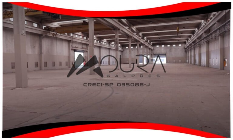 Excelente Galpão para Locação em Bonsucesso Guarulhos com 5.000m² Moura Galpões 02