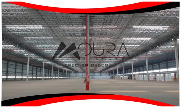 Excelente Galpões Modulares para Locação na cidade de Cajamar em São Paulo com Área Locável com 24.546m² Moura Galpões 01