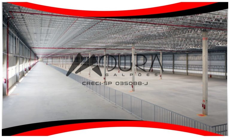 Excelente Galpões Modulares para Locação na cidade de Cajamar em São Paulo com Área Locável com 24.546m² Moura Galpões 02