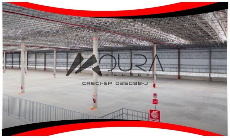 Excelente Galpões Modulares para Locação na cidade de Cajamar em São Paulo com Área Locável com 24.546m² Moura Galpões 04
