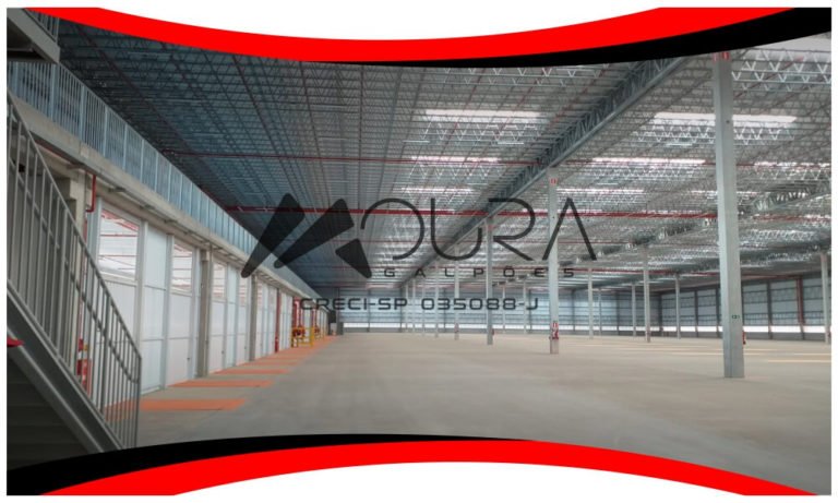Excelente Galpões Modulares para Locação na cidade de Cajamar em São Paulo com Área Locável com 24.546m² Moura Galpões 05
