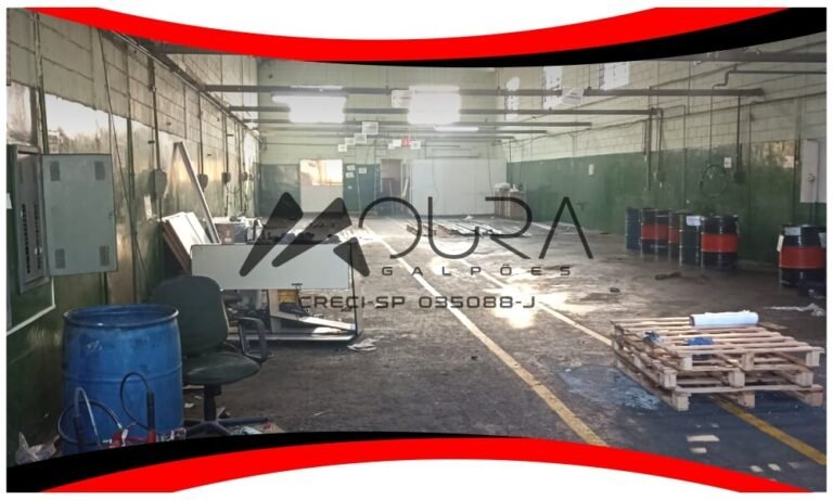 Belo Galpão para Venda ou Locação em Cumbica Guarulhos com 749m² Moura Galpões 02