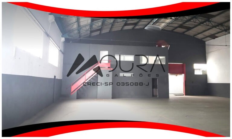 Excelenta Galpão para Venda ou Locação em Cumbica Guarulhos com 1.000m² de área construída Moura Galpões 01