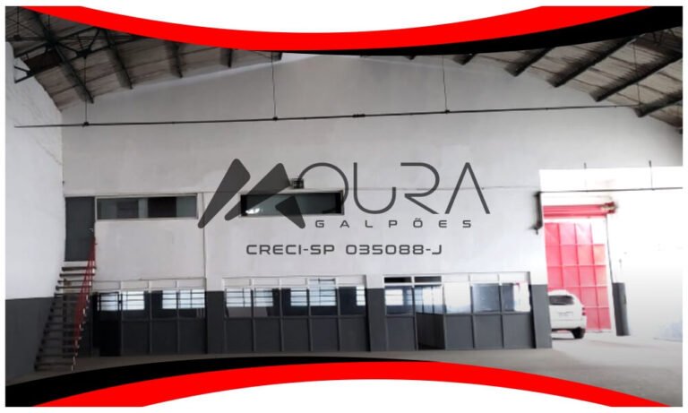 Excelenta Galpão para Venda ou Locação em Cumbica Guarulhos com 1.000m² de área construída Moura Galpões 02