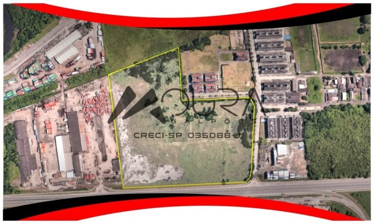 Excelente Área para Venda em Vicente de Carvalho na cidade do Guarujá litoral de São Paulo com 93.003m² Moura Galpões 01
