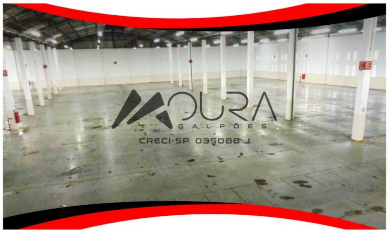Excelente Galpão Industrial para Locação em Bonsucesso Guarulhos com 6.300m² de área construída Moura Galpões 03