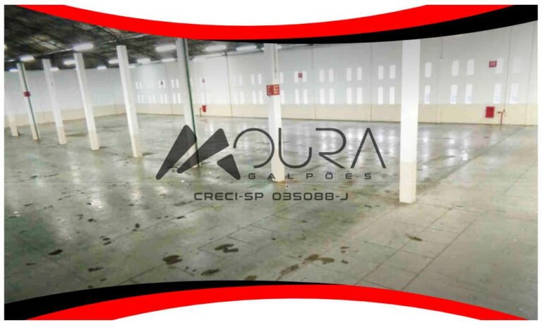 Excelente Galpão Industrial para Locação em Bonsucesso Guarulhos com 6.300m² de área construída Moura Galpões 05