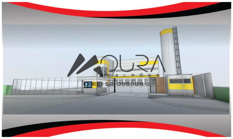 Excelente Galpão Novo para Locação em Bonsucesso Guarulhos com 3.300m² de área construída Moura Galpões 04