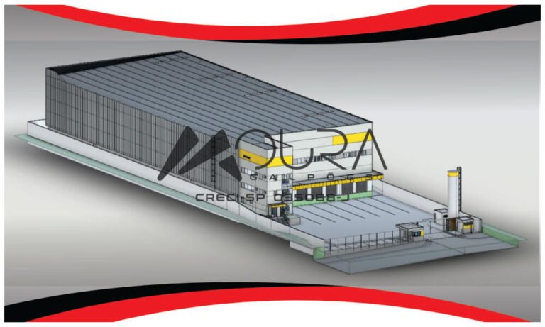 Excelente Galpão Novo para Locação em Bonsucesso Guarulhos com 3.300m² de área construída Moura Galpões 05