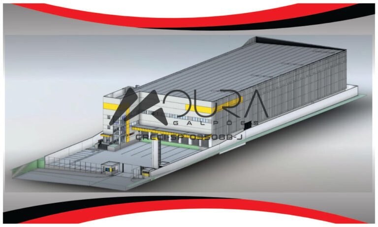 Excelente Galpão Novo para Locação em Bonsucesso Guarulhos com 3.300m² de área construída Moura Galpões 06