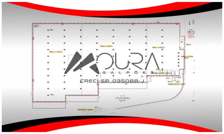 Excelente Galpão para Locação em Barueri-SP com 26.324m² Moura Galpões 37