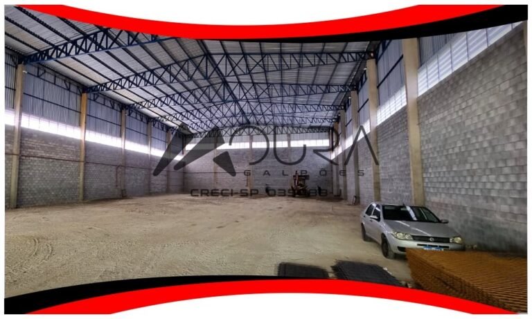 Excelente Galpão para Locação em Bonsucesso Guarulhos com 2.000m² Moura Galpões 01