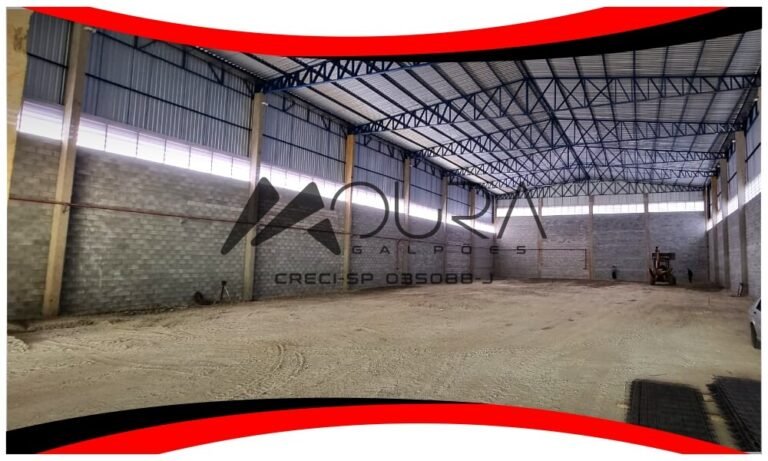 Excelente Galpão para Locação em Bonsucesso Guarulhos com 2.000m² Moura Galpões 02