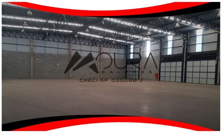 Excelente Galpão para Locação em Bonsucesso Guarulhos com 2.036m² de área construída Moura Galpões 03