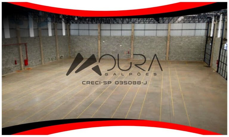 Excelente Galpão para Locação em Bonsucesso Guarulhos com 2.036m² de área construída Moura Galpões 04