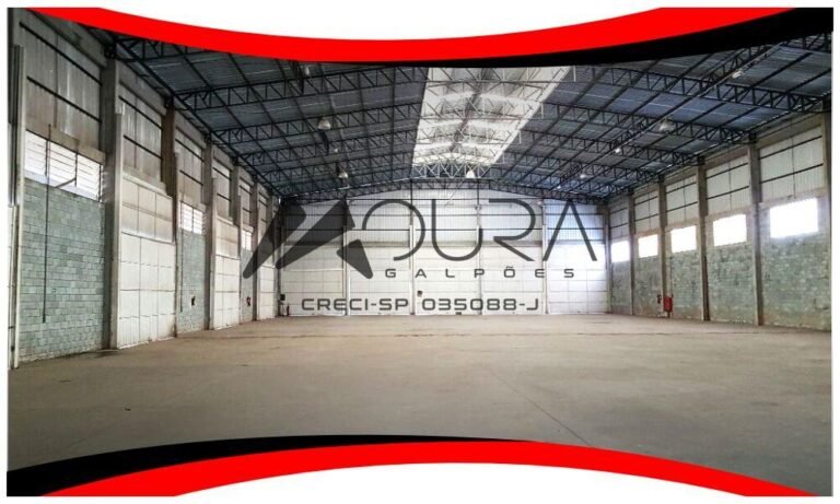 Excelente Galpão para Locação em Bonsucesso Guarulhos com 2.746m² de área construída Moura Galpões 01