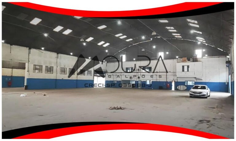 Excelente Galpão para Locação em Guarulhos préximo ao aeroporto com 2.500m² de área construída Moura Galpões 01