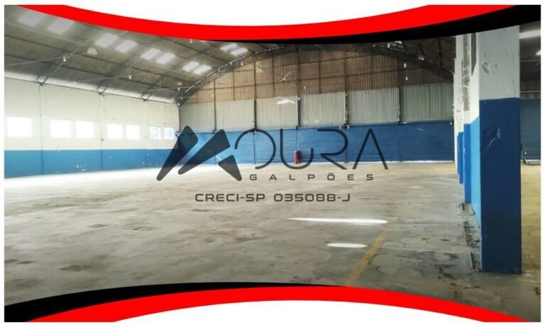 Excelente Galpão para Locação em Guarulhos préximo ao aeroporto com 2.500m² de área construída Moura Galpões 04