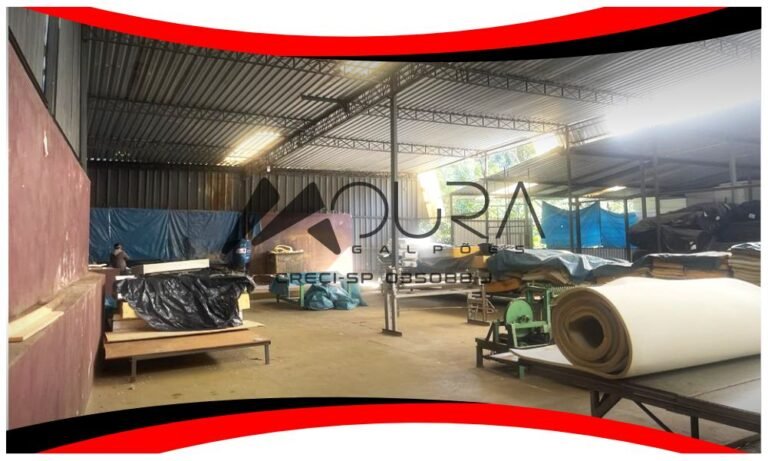 Excelente Galpão para Locação em Itapevi com 1.240m² de área construída Moura Galpões 01