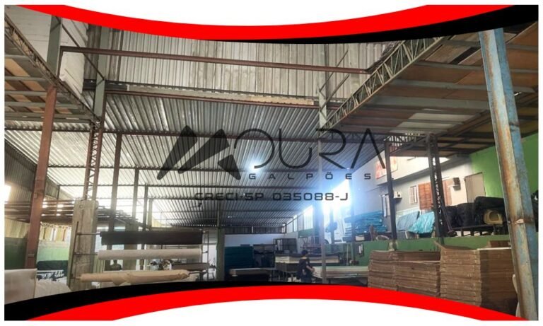Excelente Galpão para Locação em Itapevi com 1.240m² de área construída Moura Galpões 02