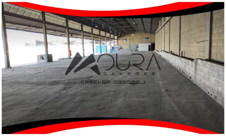 Excelente Galpão para Locação no Jardim São Geraldo em Frente ao Aeroporto Internacional Guarulhos com 1.900m² Moura Galpões 01