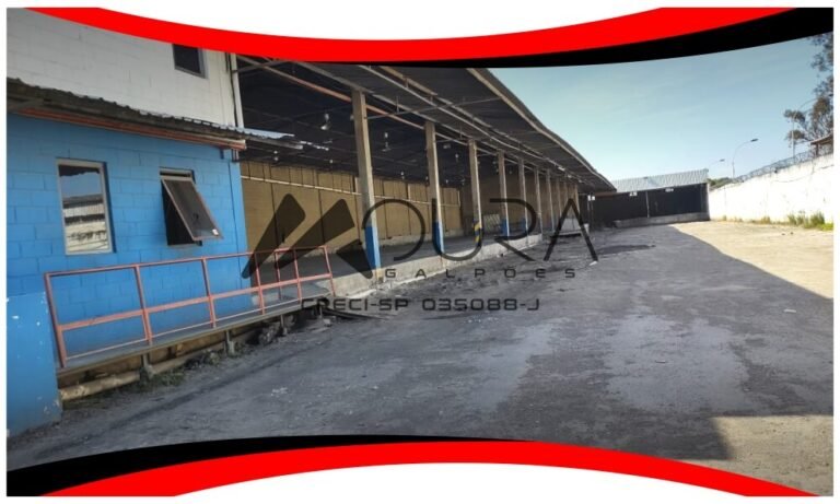 Excelente Galpão para Locação no Jardim São Geraldo em Frente ao Aeroporto Internacional Guarulhos com 1.900m² Moura Galpões 17