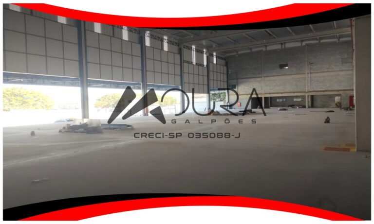 Excelente Galpão para Locação perto do Aeroporto Internacional em Guarulhos com 2.500m² Moura Galpões 01
