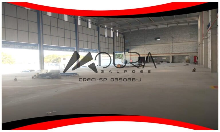 Excelente Galpão para Locação perto do Aeroporto Internacional em Guarulhos com 2.500m² Moura Galpões 02