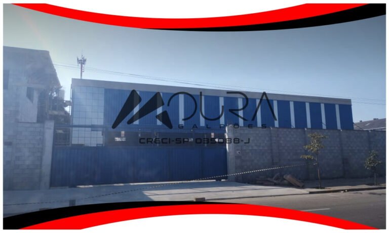 Excelente Galpão para Locação perto do Aeroporto Internacional em Guarulhos com 2.500m² Moura Galpões 09