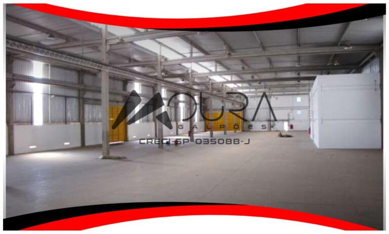 Excelente Galpão para locação em Bonsucesso Guarulhos 3.400m² de área construída Moura Galpões 02
