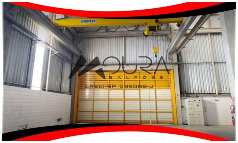 Excelente Galpão para locação em Bonsucesso Guarulhos 3.400m² de área construída Moura Galpões 05