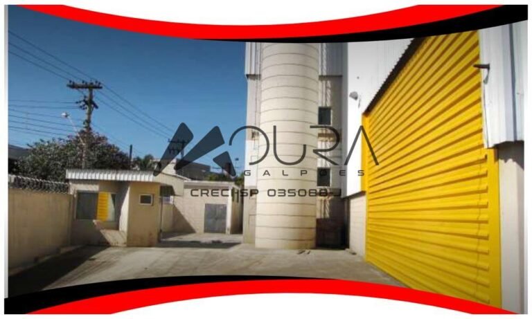 Excelente Galpão para locação em Bonsucesso Guarulhos 3.400m² de área construída Moura Galpões 17