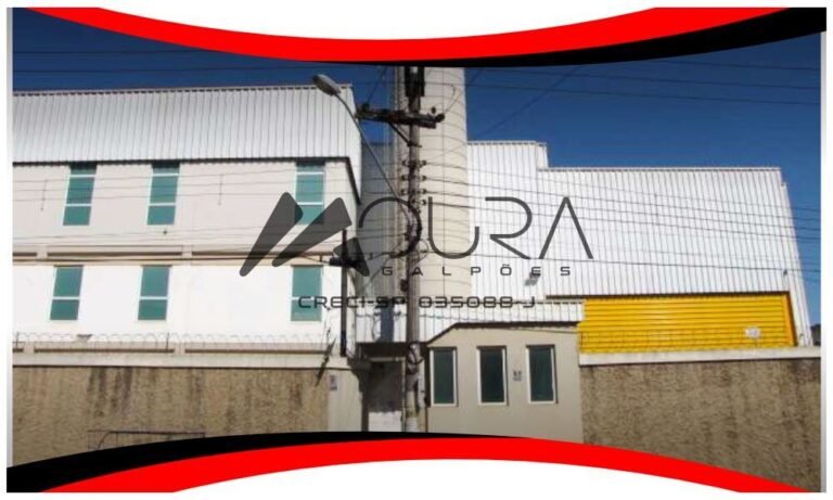Excelente Galpão para locação em Bonsucesso Guarulhos 3.400m² de área construída Moura Galpões 18